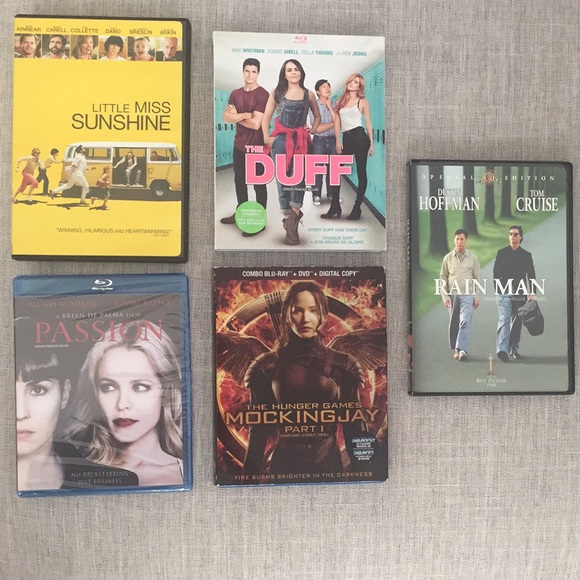 5 Misc DVDs - Hunger Games, Rain Man... - Picture 1 of 5